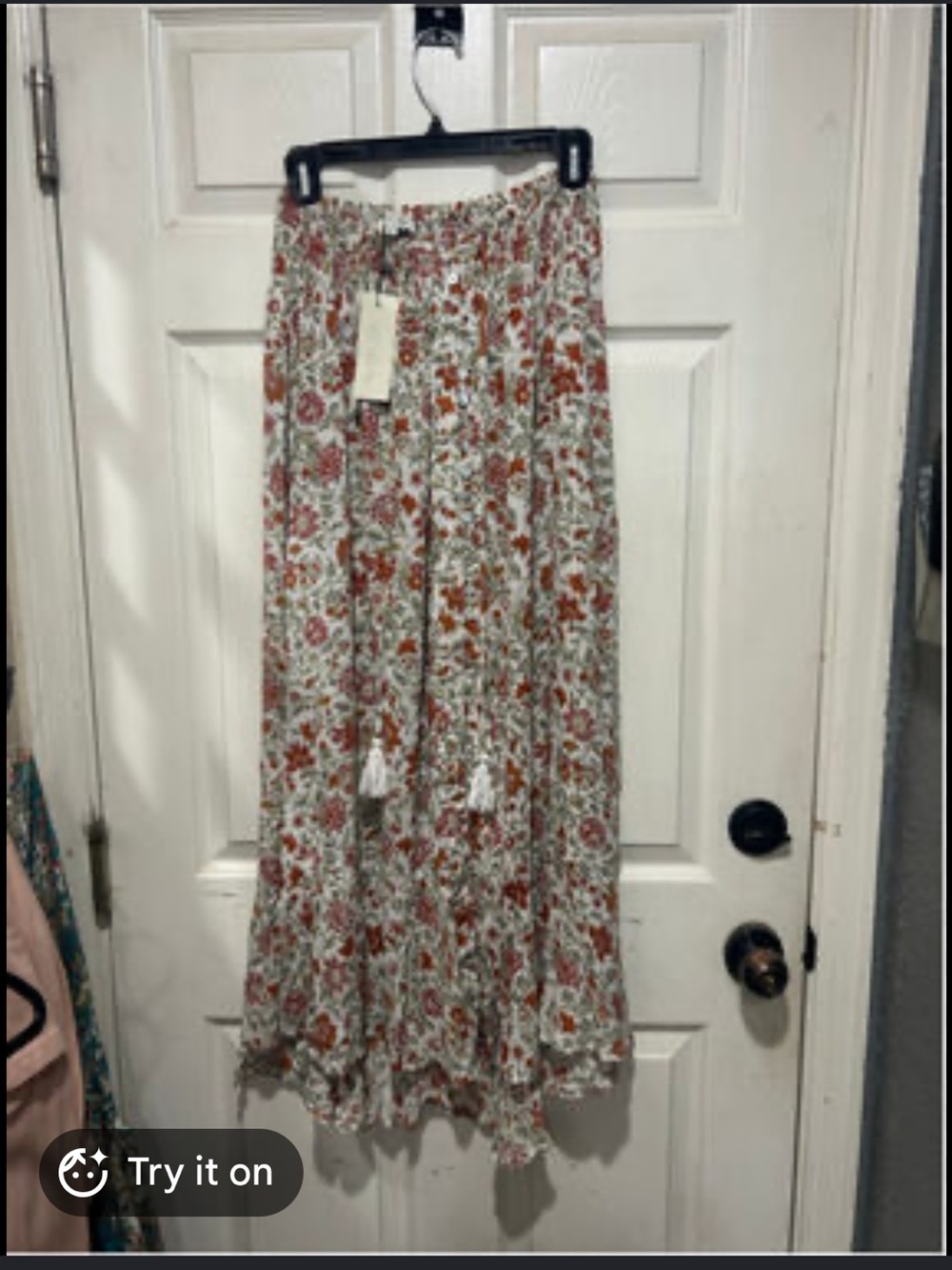 Rachel Zoe maxi skirt with slit M